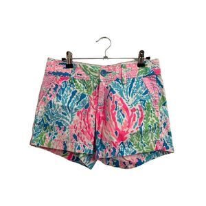 Lilly Pulitzer Callahan Shorts Let's Cha Cha size 00